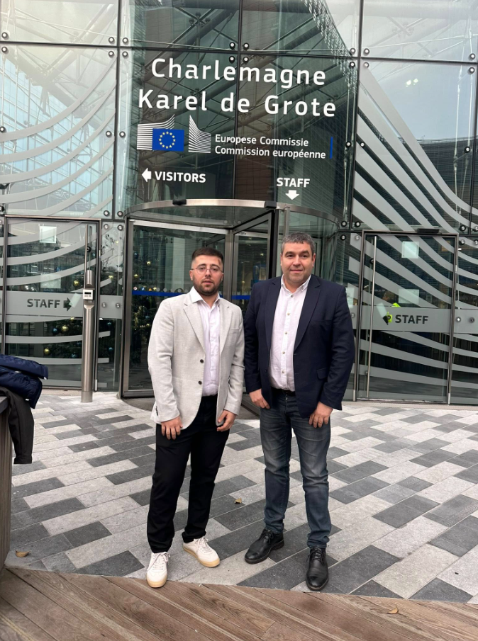 Screenshot-2026-01-20-112709 Prezes KS Beniaminek 03 Marcin Kaszubowski oraz Furkan Karakus uczestniczyli w Erasmus+ Sport Info Day w Brukseli.